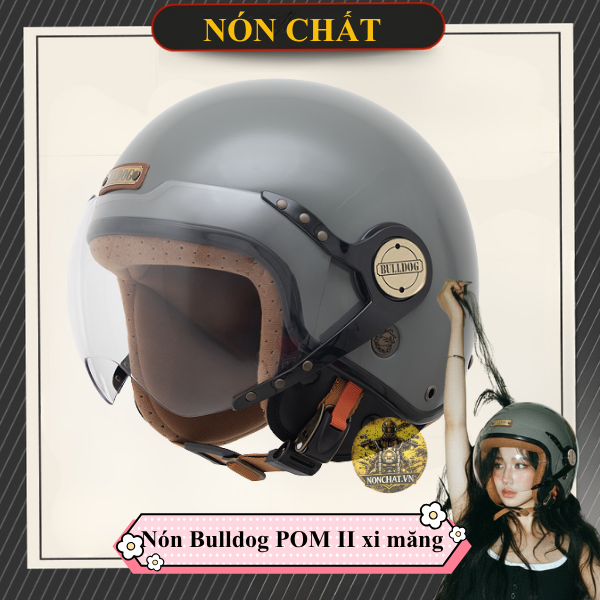 Nón Bulldog POM II xi măng