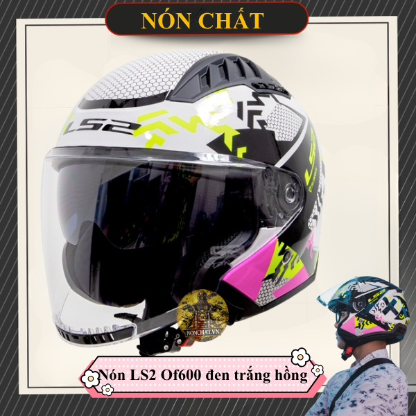 non-ls2-of600-trang-xanh-hong
