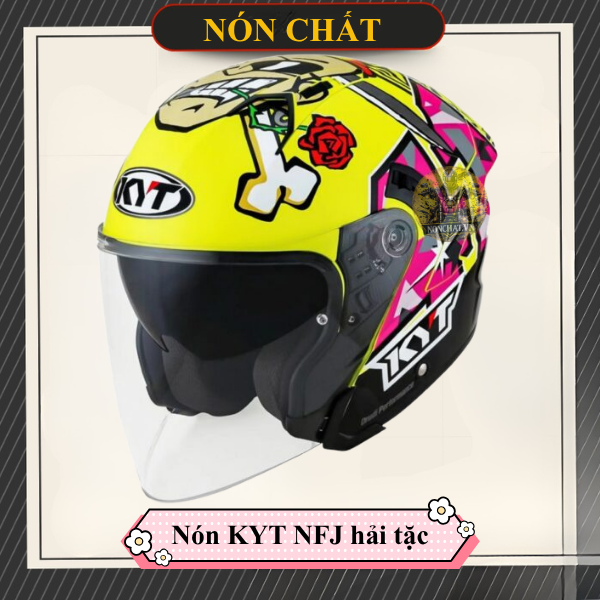 Nón KYT NFJ Espargaro Misano (Hải Tăc)