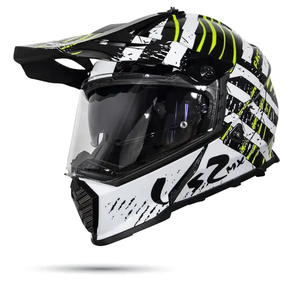 Nón LS2 MX436 Evo Cào Cào Verve Black White