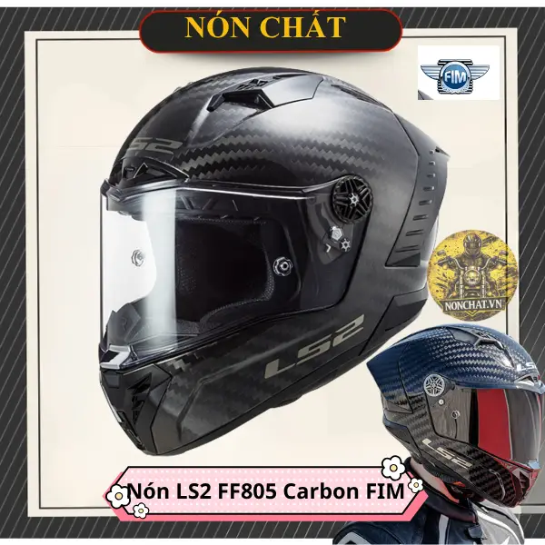 Nón LS2 FF805 Thunder FIM Carbon