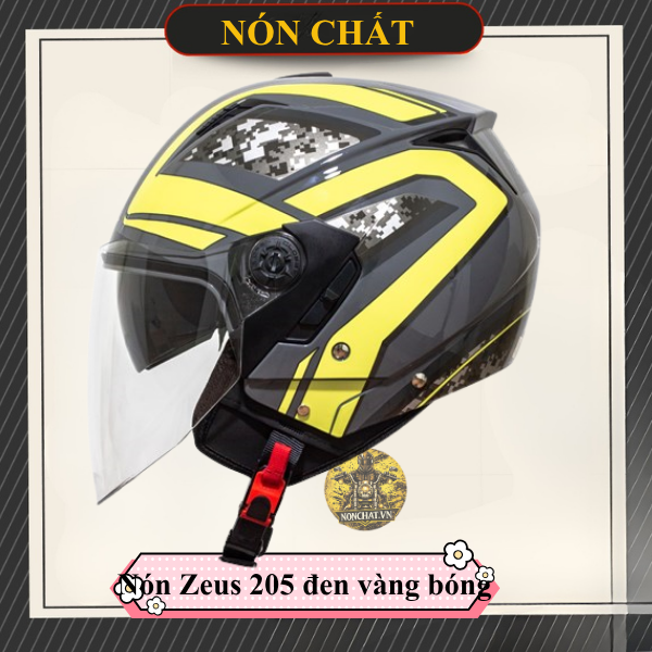 Nón Zeus 205 DGRY425C AQ6 Yellow