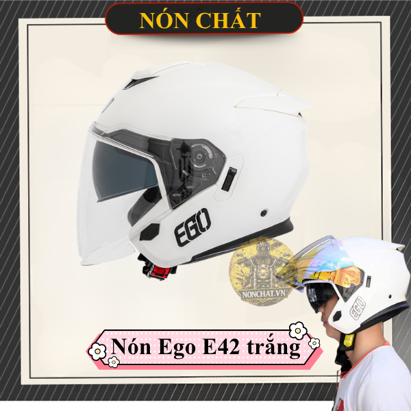 Nón Ego E42 Trắng