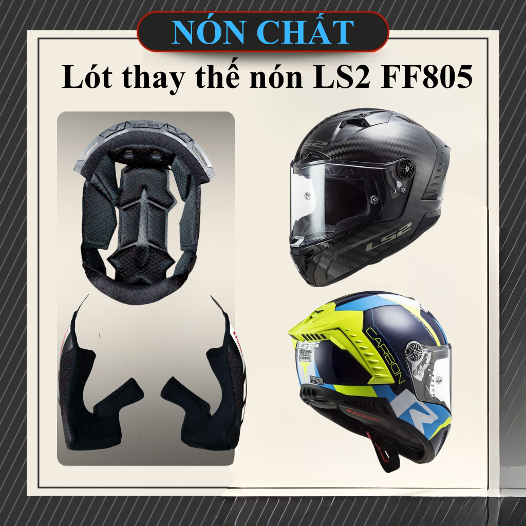 Lót thay thế nón LS2 FF805