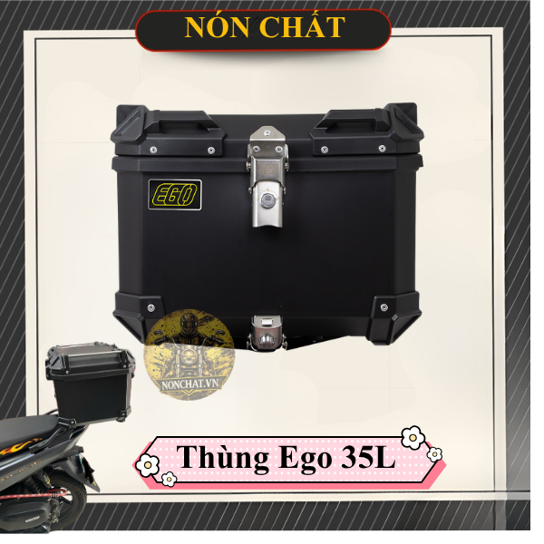 Thùng gắn sau xe máy 35L EGO