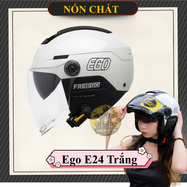 Nón Ego E24 Trắng