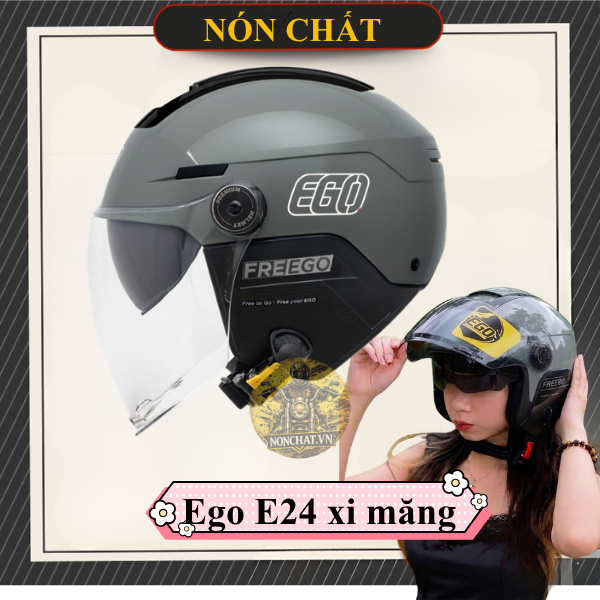 Nón Ego E24 Xám xi măng
