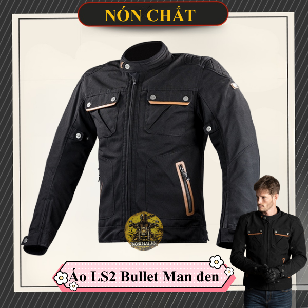 Áo Giáp LS2 Bullet Man đen